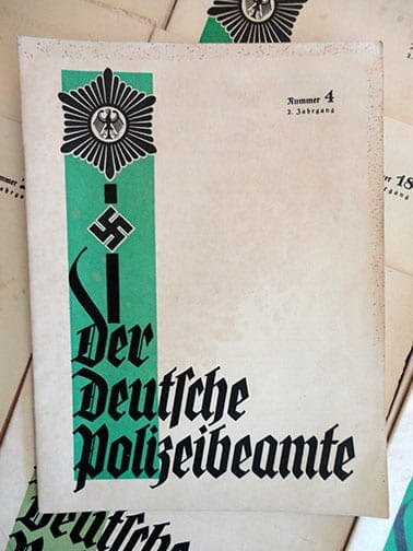 1934 ISSUES OF THE NAZI POLICE PERIODICAL