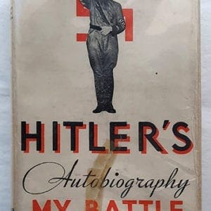 1933 FIRST AMERICAN EDITION OF ADOLF HITLERS "MEIN KAMPF"