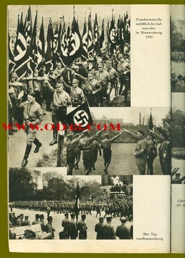 1933 H. HOFFMANN PHOTO BOOK ON THE RISE OF HITLER AND THE NSDAP