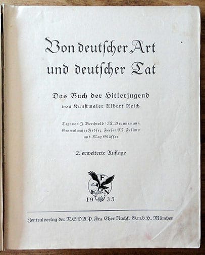1935 HITLER YOUTH BOOK