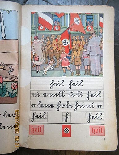 1935 PRIMARY READER WITH NATIONAL SOCIALIST CONTENT