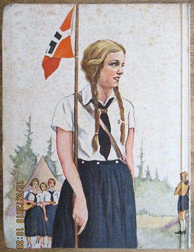 1935 HITLER YOUTH / B.D.M. CALENDAR-YEARBOOK