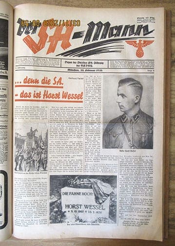 1935 BOUND OFFICIAL NEWSPAPER OF THE S.A.