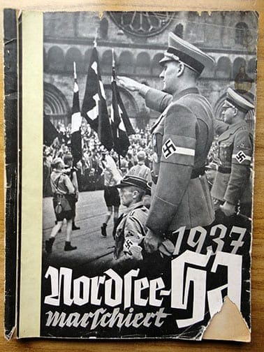 1937 NORTH SEA HITLER-JUGEND MARCHES PHOTO BOOK
