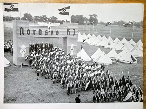 1937 NORTH SEA HITLER-JUGEND MARCHES PHOTO BOOK
