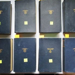 1930-1943 PEOPLE'S EDITIONS OF ADOLF HITLERS "MEIN KAMPF"