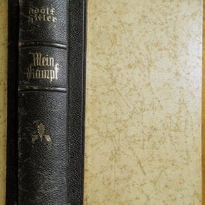 1938 WEDDING EDITION OF "MEIN KAMPF"