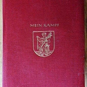 1940 BACKPACK EDITION "MEIN KAMPF" CONVERTED TO A WEDDING EDITION