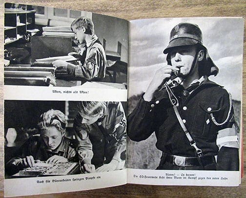 1941 PHOTO BOOK ON HITLER YOUTH AND BDM IN WAR TIMES