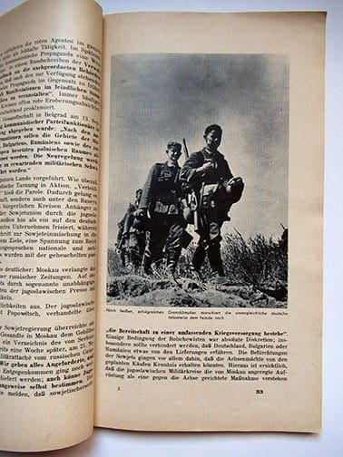 1941 THIRD REICH PHOTO BOOK JUSTIFYING THE WAR AGAINST RUSSIA