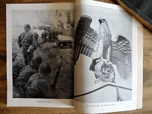1941 HISTORY BOOK FOR MEMBERS OF THE SS AND WAFFEN-SS