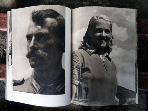 1942 ARBEITSMAIDEN IN THE ALPS NAZI PHOTO BOOK