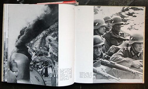 1942 THIRD REICH PHOTO BOOK ON THE WAR IN DENMARK AND NORWAY