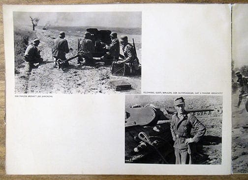 1942 THIRD REICH OVERSIZE PHOTO BOOK WAR IN RUSSIA