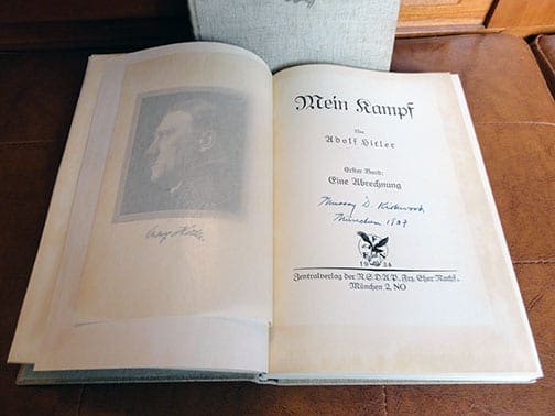 1934-1939 TWO VOLUME SPECIAL EDITION OF ADOLF HITLERS "MEIN KAMPF" b