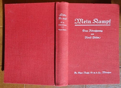 1928 3rd EDITION OF ADOLF HITLERS "MEIN KAMPF"