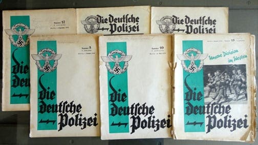 OFFICIAL NAZI POLICE PERIODICAL