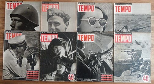 1941-42 ITALIAN WAR PHOTO PERIODICALS