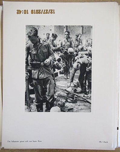 1940 WAR ART PORTFOLIO PROPAGANDAKOMPANIE ARMEE BUSCH