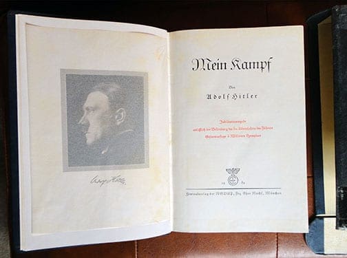 1939 SPECIAL EDITION OF ADOLF HITLERS "MEIN KAMPF" a