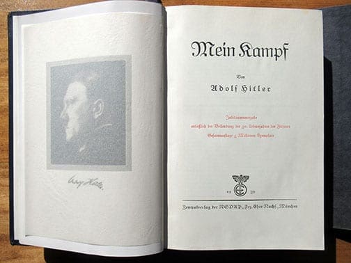 1939 SPECIAL EDITION OF ADOLF HITLERS "MEIN KAMPF" (4)