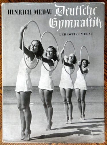 1940 PHOTO BOOK GYMNASTICS FOR GERMAN MAIDEN