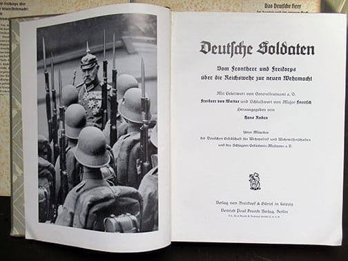 1935 PHOTO BOOK ON GERMAN MILITARY AND PARAMILITARY