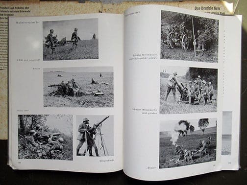 1935 PHOTO BOOK ON GERMAN MILITARY AND PARAMILITARY