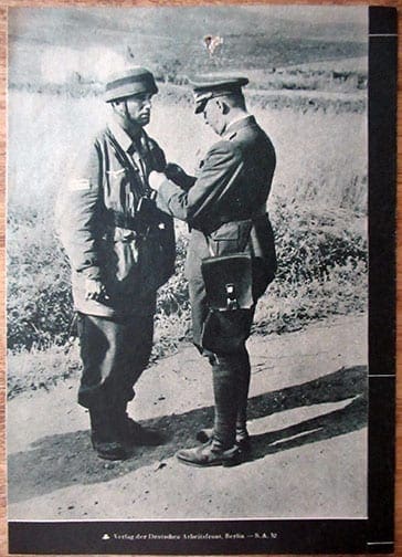 NAZI PARATROOPER RECRUITING PAMPHLET