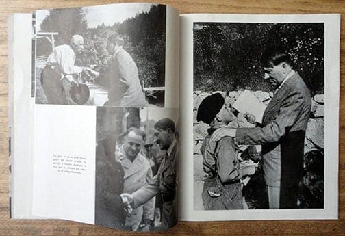 1937 H. HOFFMANN PHOTO BOOK ON ADOLF HITLER IN FRENCH LANGUAGE