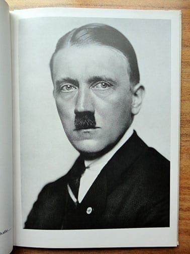HITLER PORTRAIT PHOTOGRAPHS FROM 1919 TO 1939
