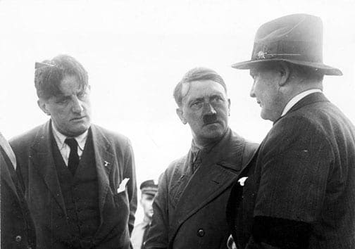 Ernst Hanfstaengl with Adolf Hitler and Hermann Göring
