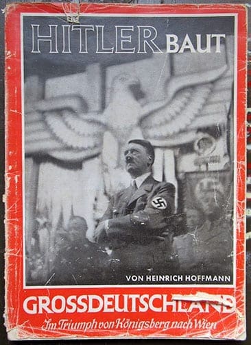HEINRICH HOFFMANN PHOTO BOOK "HITLER BAUT GROSSDEUTSCHLAND"