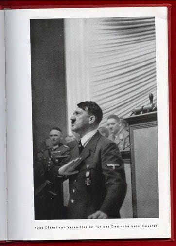 1939 HEINRICH HOFFMANN PHOTO BOOK "MIT HITLER IN POLEN"