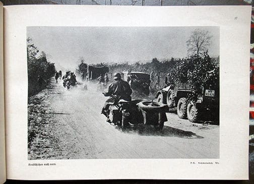 1941 KAMPFGRUPPE KLEIST THROUGH FRANCE PHOTO BOOK