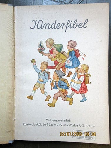 1943 PRIMARY READER WITH NATIONAL SOCIALIST CONTENT