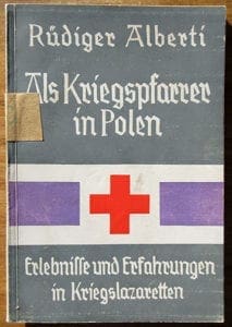 1940 THIRD REICH WAR CHAPLAIN IN THE POLAND CAMPAIGN BOOK
