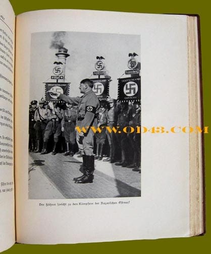 1936 PHOTO BOOK HONORING THE S.A.