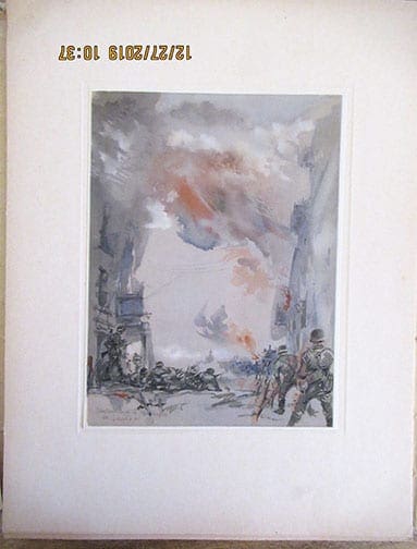 1942 WAR ART PORTFOLIO PROPAGANDAKOMPANIE ARMEE BUSCH