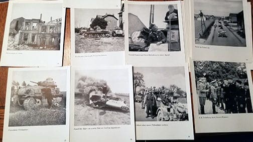 1940 PHOTO PORTFOLIO OF A PANZERDIVISION IN FRANCE