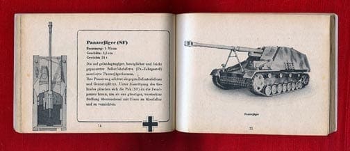1944(!) NAZI PHOTO BOOK ON GERMAN ARMORED FORCES