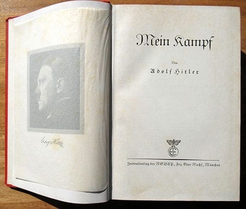 1939 SPECIAL EDITION OF ADOLF HITLERS "MEIN KAMPF"