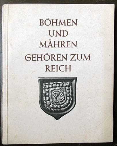 1939 SS PHOTO BOOK ON ANCIENT CIVILIZATIONS IN BOHEMIA AND MORAVIA