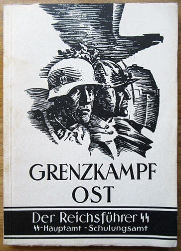 1942 SS-HAUPTAMT BOOK SECURING EUROPE FROM THE RUSSIAN HORDES