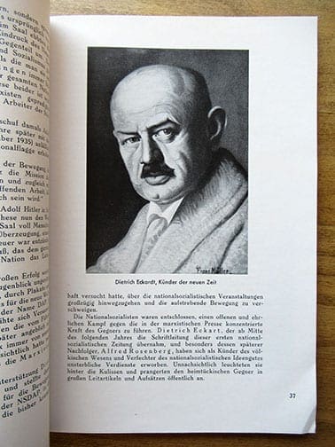 1940 SS PHOTO BOOK ON THE HISTORY OF THE NAZI PARTY