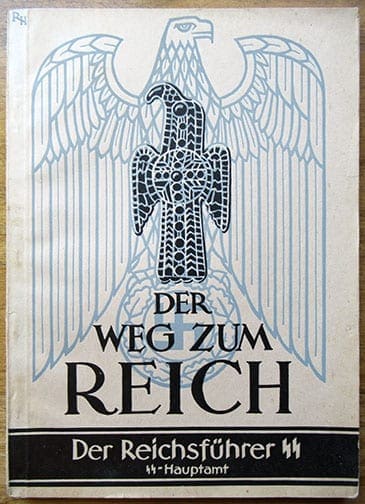 1941 HISTORY BOOK FOR MEMBERS OF THE SS AND WAFFEN-SS