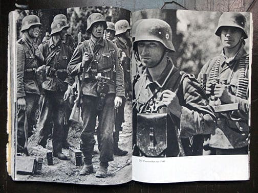 1941 WAFFEN SS FIGHTING IN FRANCE PHOTO BOOK