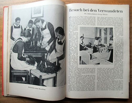1940 THIRD REICH PHOTO BOOK FOR BdM GIRLS