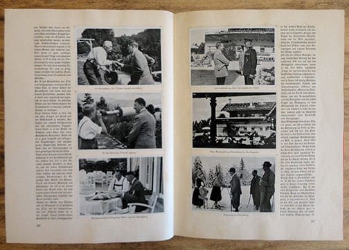 1936 PICTURE ALBUM ON ADOLF HITLER