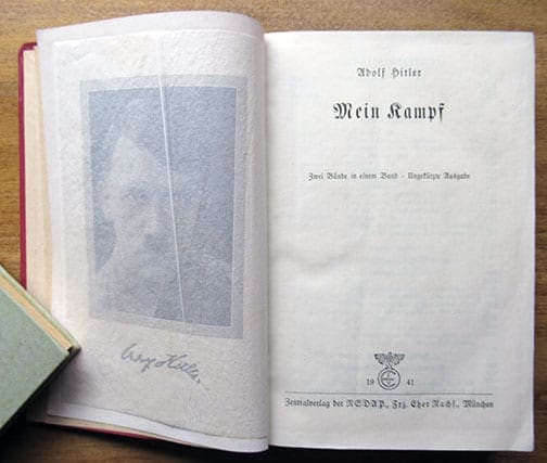 1941 SOLDIER'S EDITION OF ADOLF HITLERS "MEIN KAMPF"